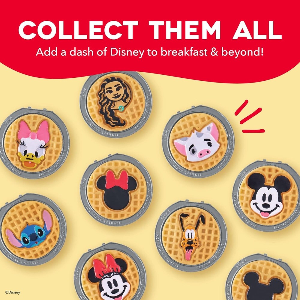 Disney | MultiMaker Mini Maker System - Electric Waffle Maker & Swappable Pla...