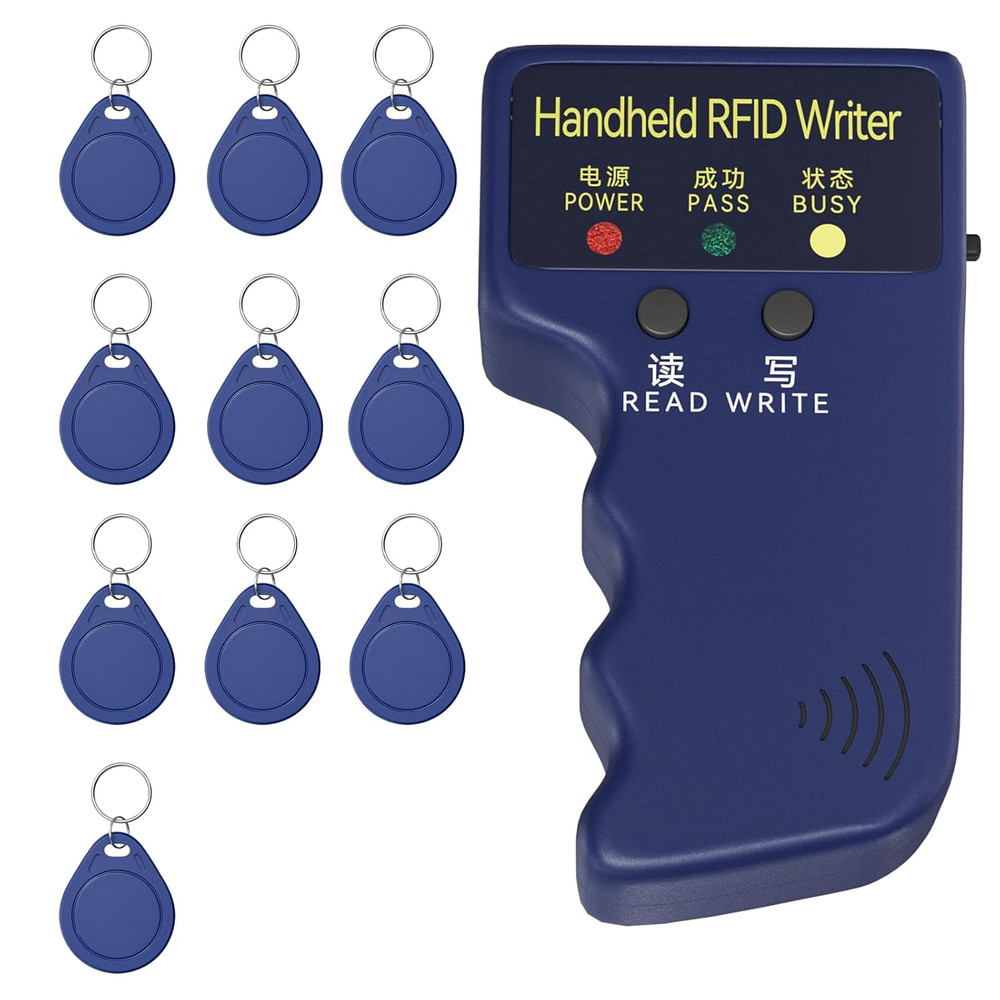 Handheld Copier RFID Reader Rewriter Smart ID Card Duplicator 125Khz Intelligent