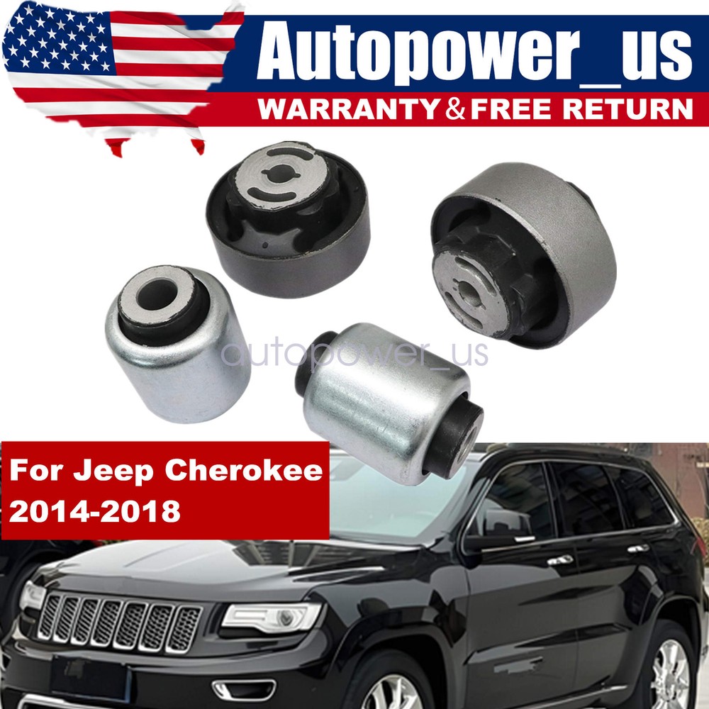 4 FRONT LOWER CONTROL ARM BUSHING FOR JEEP CHEROKEE 2014-2018 BOTH SIDE