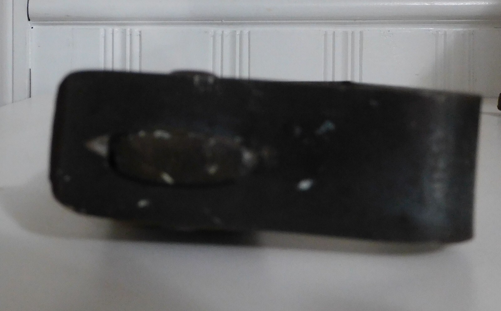 Vintage, Bowie D-Guard Clip Point, wood handle, steel blade 15 1/2"