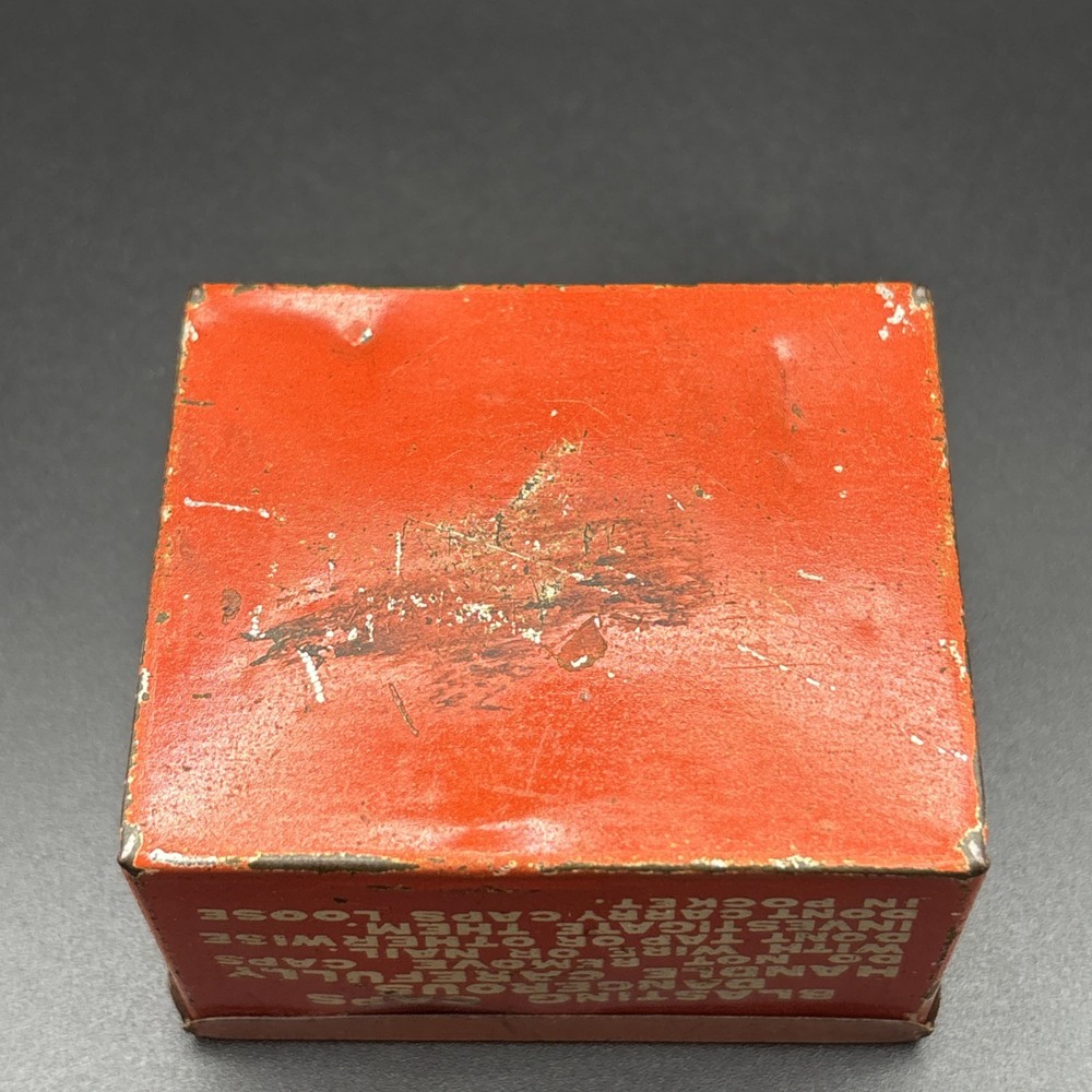 Vintage Empty Hercules No. 6 Blasting Cap Tin