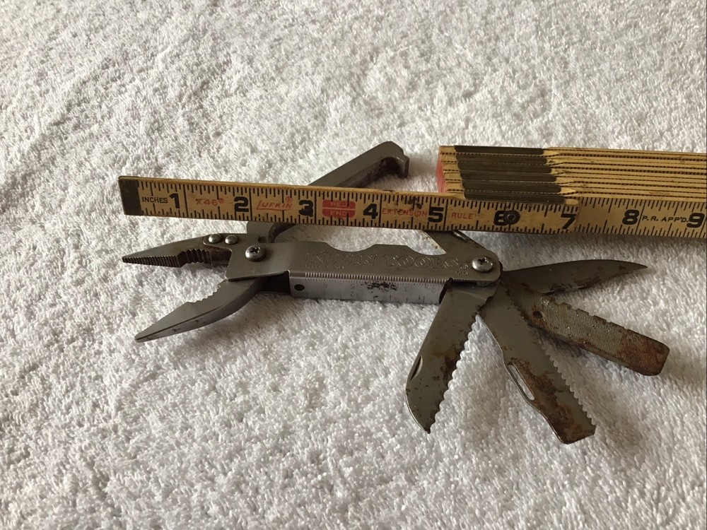 Klein Tools Multi Tool 1016, Made In USA, Needs Cleaning And Oiling