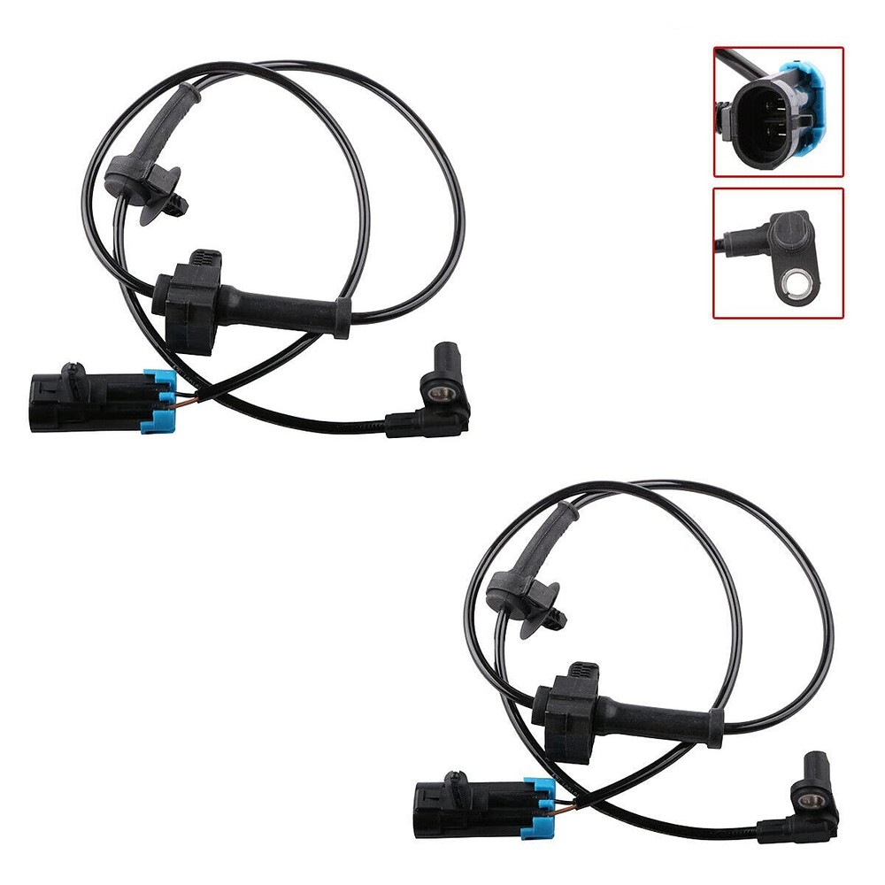 MOSTPLUS 2pcs ABS Wheel Speed Sensor Compatible for 07 - 2012 Chevrolet