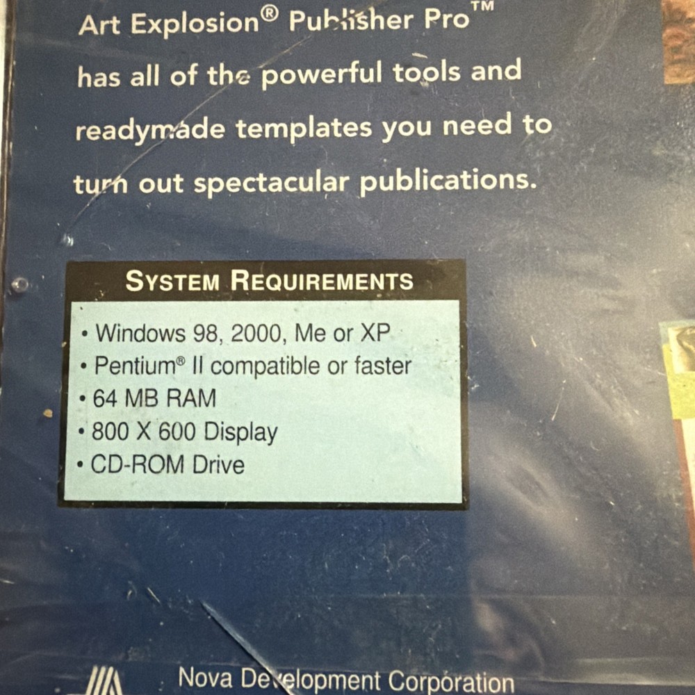 Art Explosion Publisher Pro Silver Edition PC Software