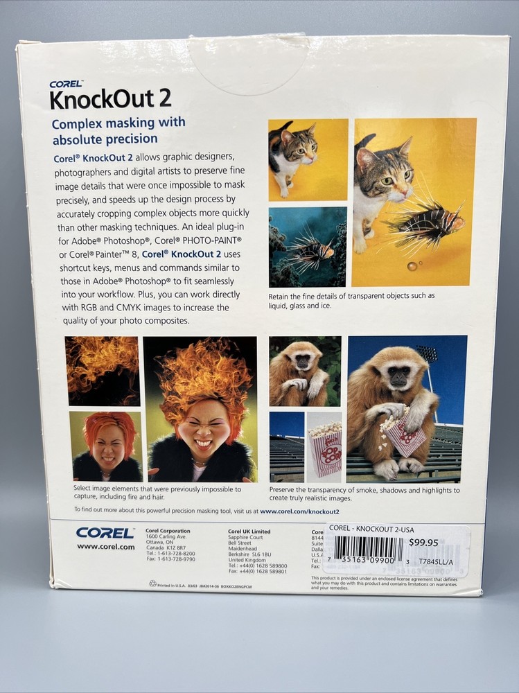 Corel Knockout 2 Software. Read description.