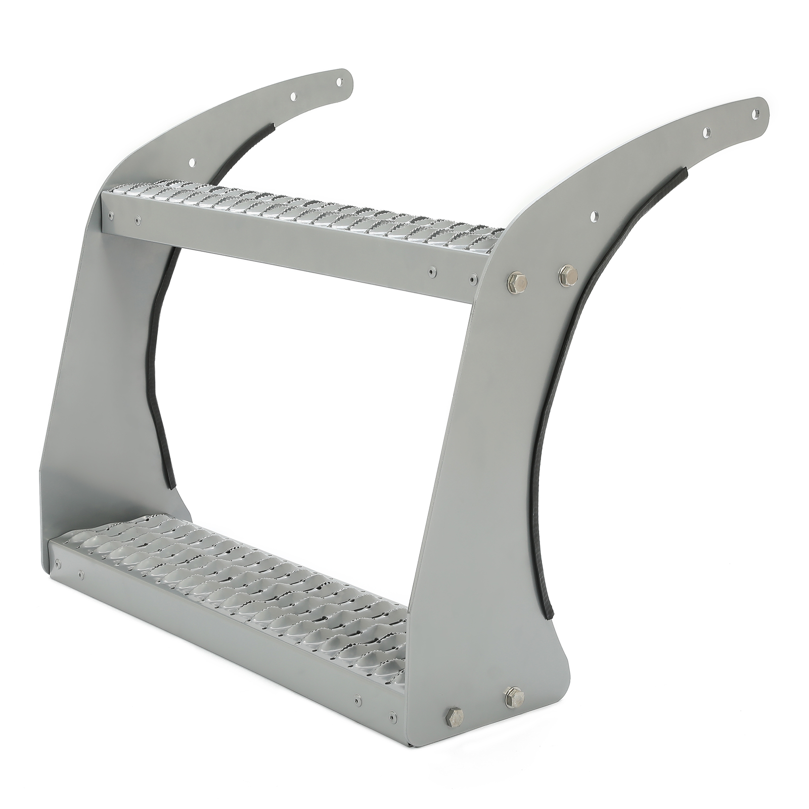 26" Fuel Tank Step For Peterbilt All Models Silvery Non-Slip Fuel Tank Stair