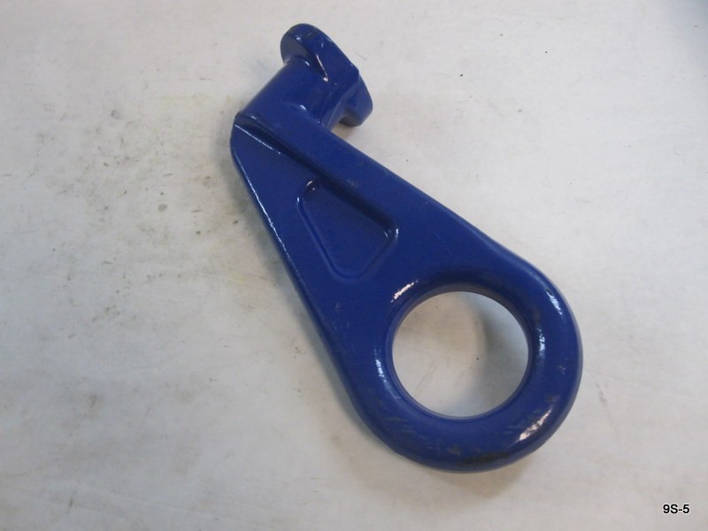 WLL 12.5T Right Shipping Container Lifting Hook Blue