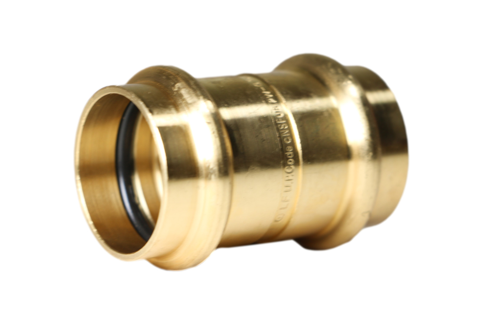 10 Pack XFITTING 1" Press Coupling, Lead Free Brass, ProPress