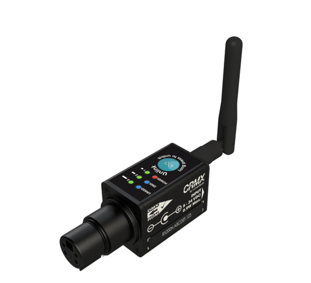 Exalux CONNECT RX200N Wireless RDM/DMX Receiver