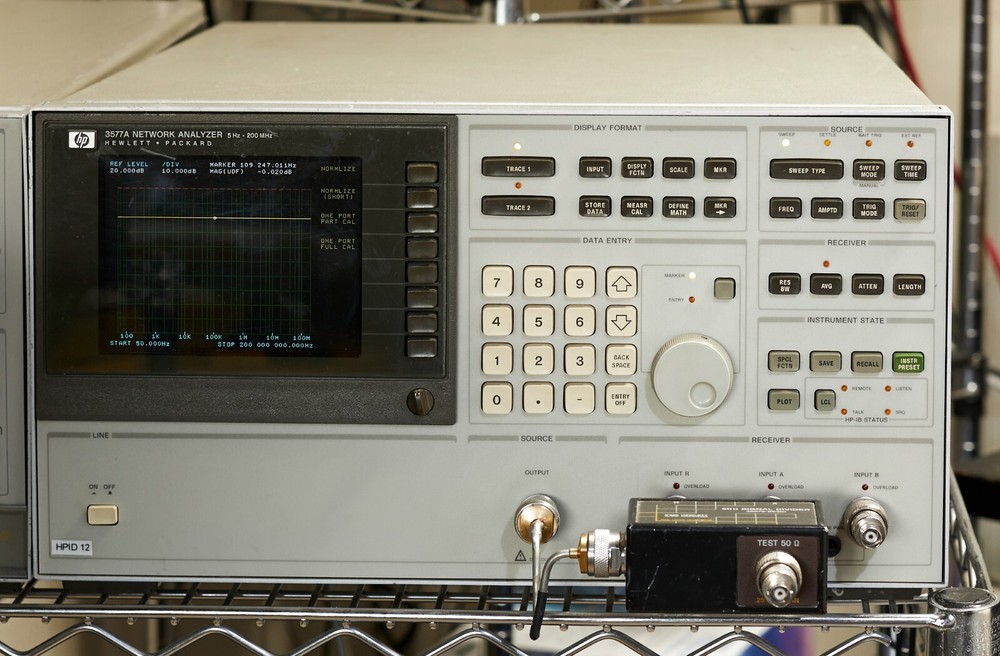 HP 3577A 5Hz to 200 MHz Network Analyzer