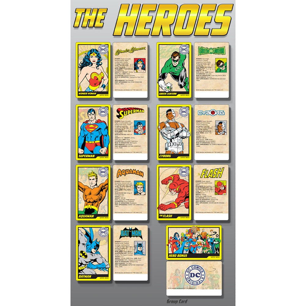 DC Super Heroes 4 Player Arcade Game
