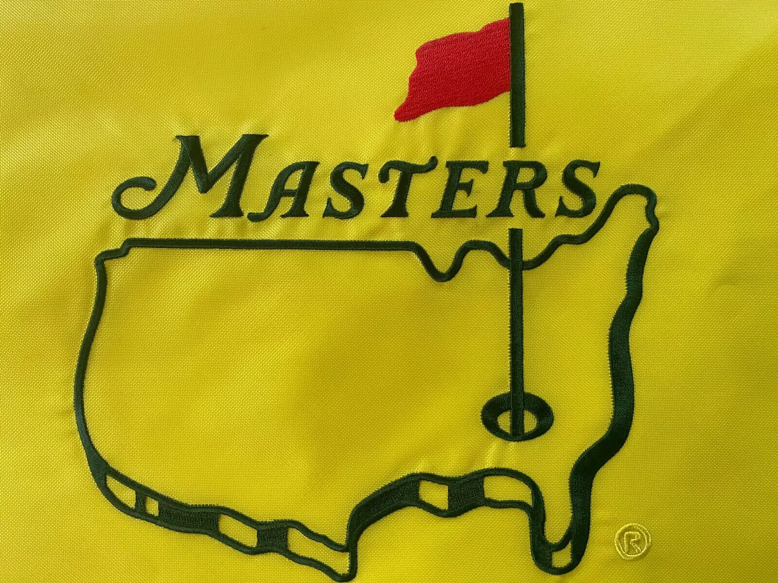 The Masters Augusta National Golf Pin Flag - Brand New