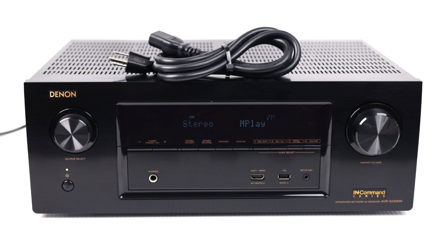 READ Denon AVR-X2300W 7.2 Channel Integrated Network AV Receiver u914