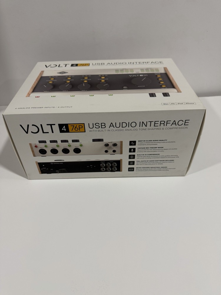 Universal Audio Volt 476P USB Audio Interface