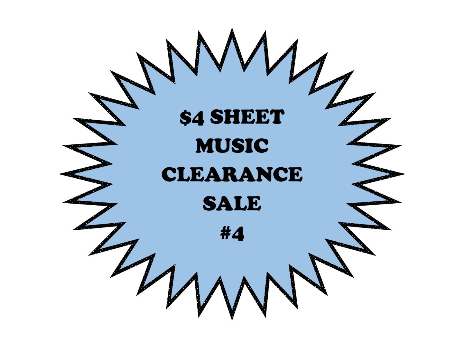 $4 SHEET MUSIC SALE #4 ~ Pull Down Menu ~ Flat rate shipping ~ NEW OLD STOCK