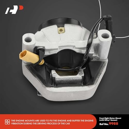 2PCS Front Left and Right Engine Motor Mount Kit Compatible with Audi A6