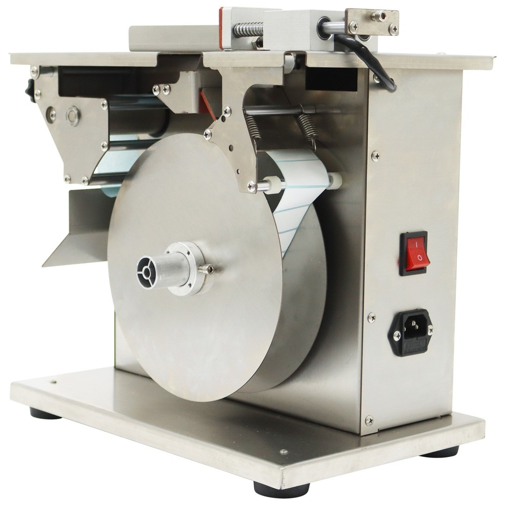 110V Packaging Box Right Angle Labeling Machine w/ PLC Micro-Computer Controller