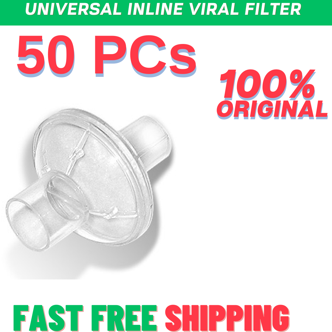 Universal Inline Bacterial Viral Filter CPAP Machines Stop Virus Bacteria H1605