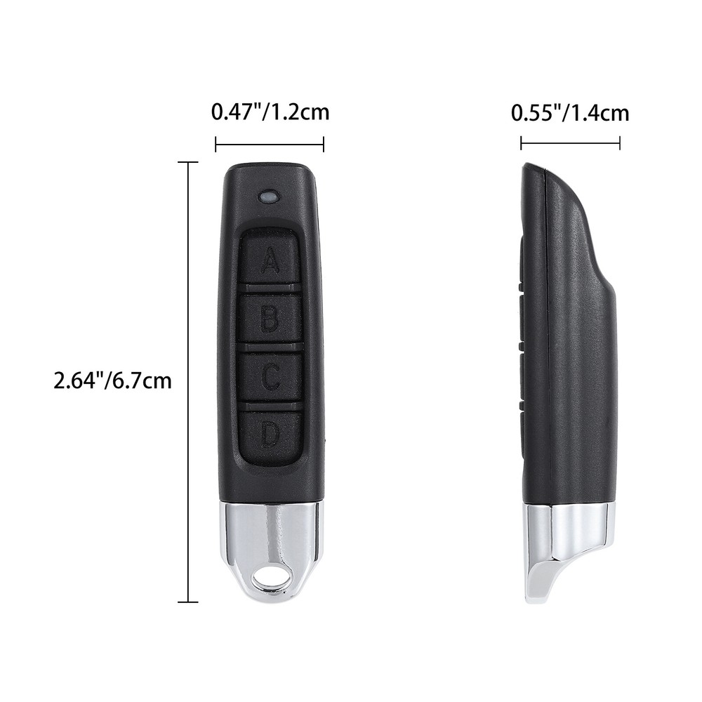 4-in 1 Wireless Remote Control Duplicator 433MHz Remote Control Key Clone Copy