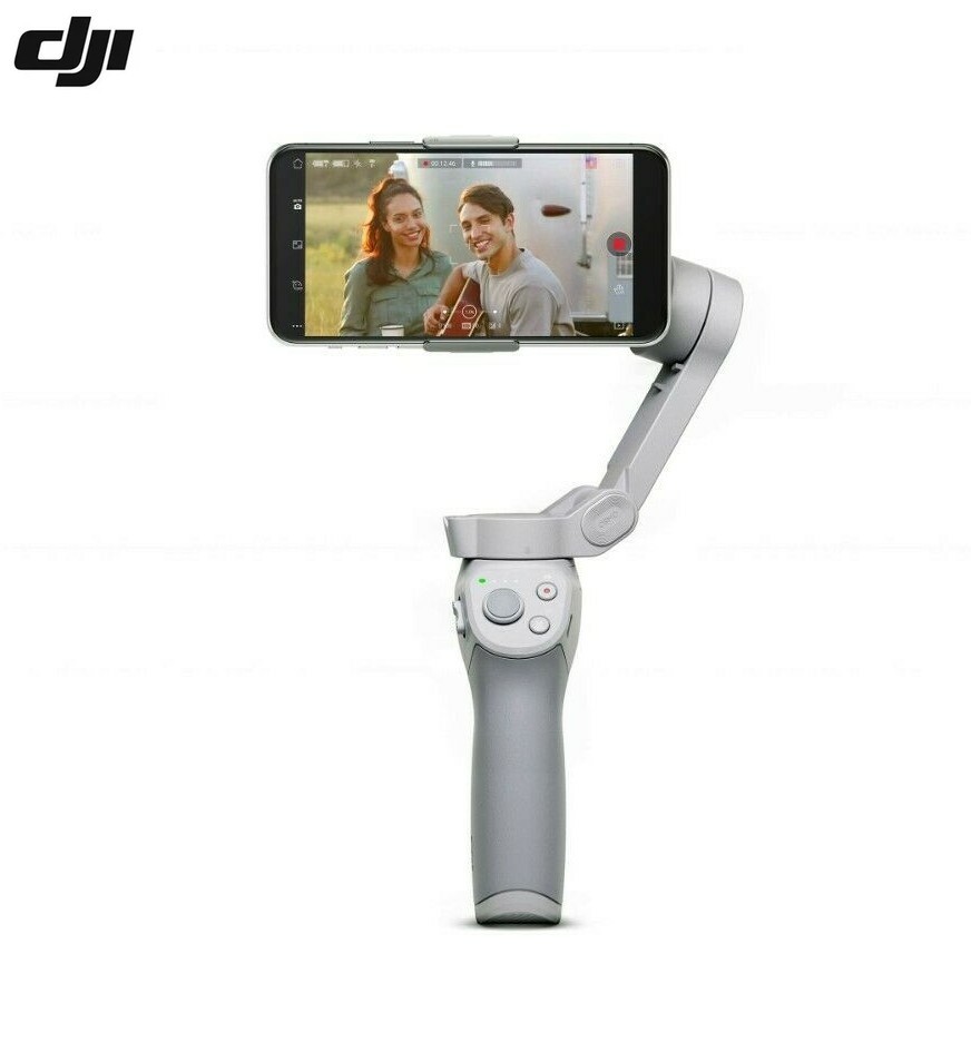 DJI OM 4 - Handheld 3-Axis Smartphone Gimbal Stabilizer with Grip, Tripod