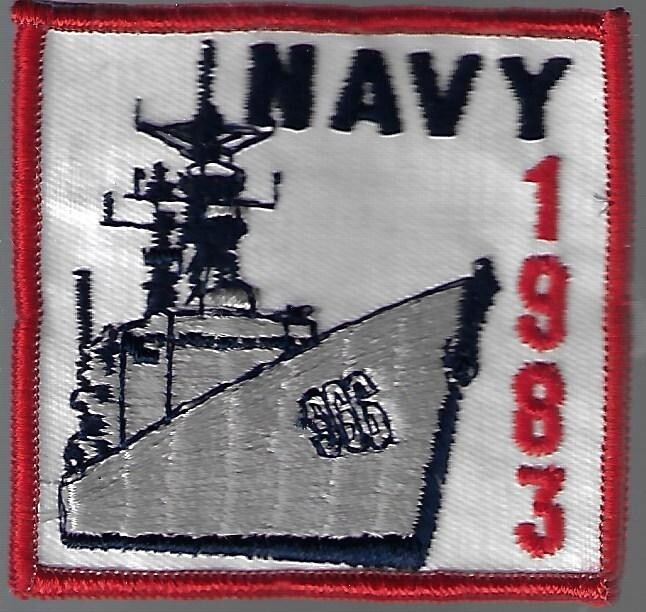 US Navy 1983 Cloth Patch