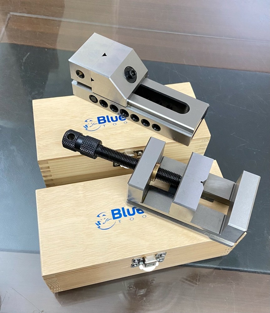 2" SCREWLESS (PIN TYPE) AND 2-3/8"TOOLMAKER PRECISION GRINDING MACHINE VICE VISE