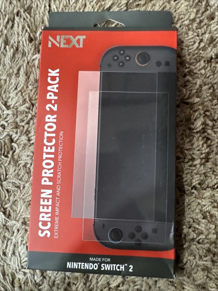 NEXT - Elite Glass Screen Protector 2-Pack for Nintendo Switch 2 - Clear