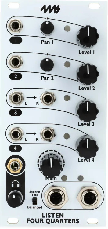 4ms Listen Four Quarters Eurorack Module
