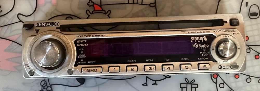 Kenwood KDC-MP228 CD Faceplate Only Untested