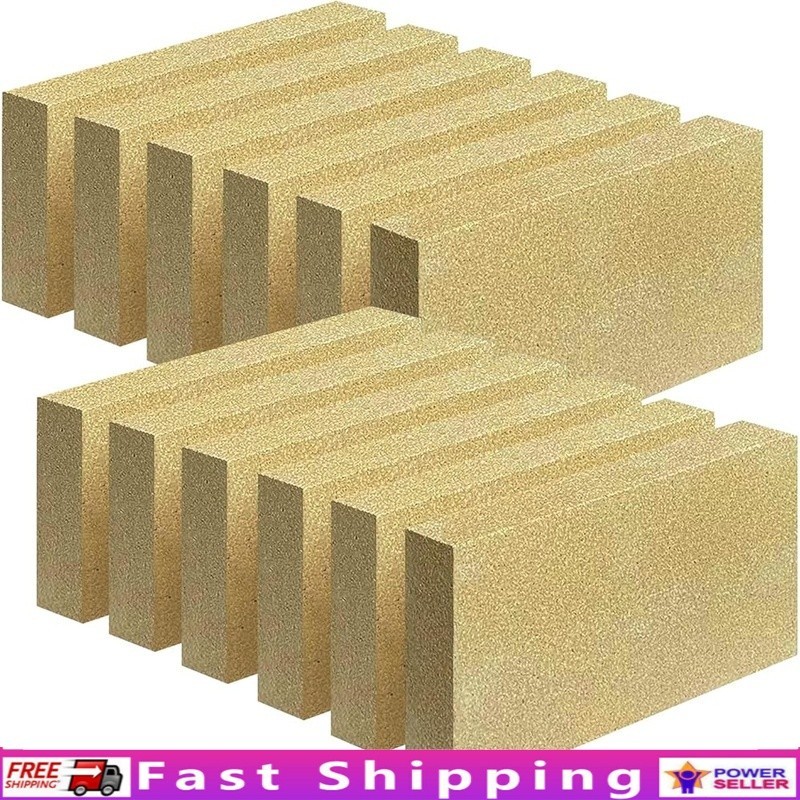 High-Quality Fire Bricks Wood Stoves Fireplaces Insulation Durable Easy Install
