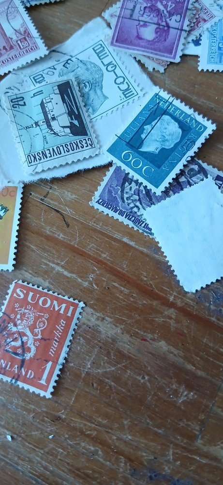 Vintage Postage stamps Bundle Post