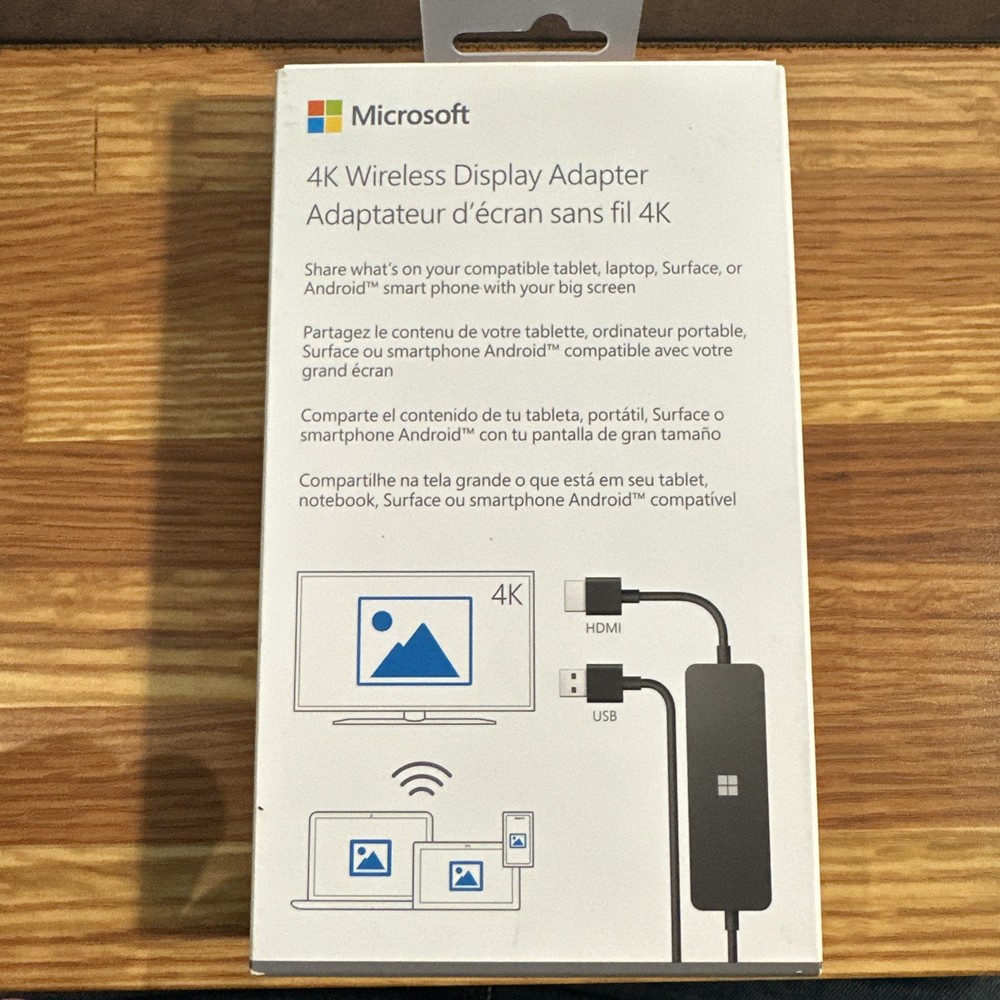 Microsoft 4K Wireless Display Adapter Model 1942 UTH-00001