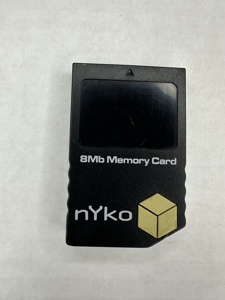 Nyko 8MB Memory Card Black for Nintendo GameCube