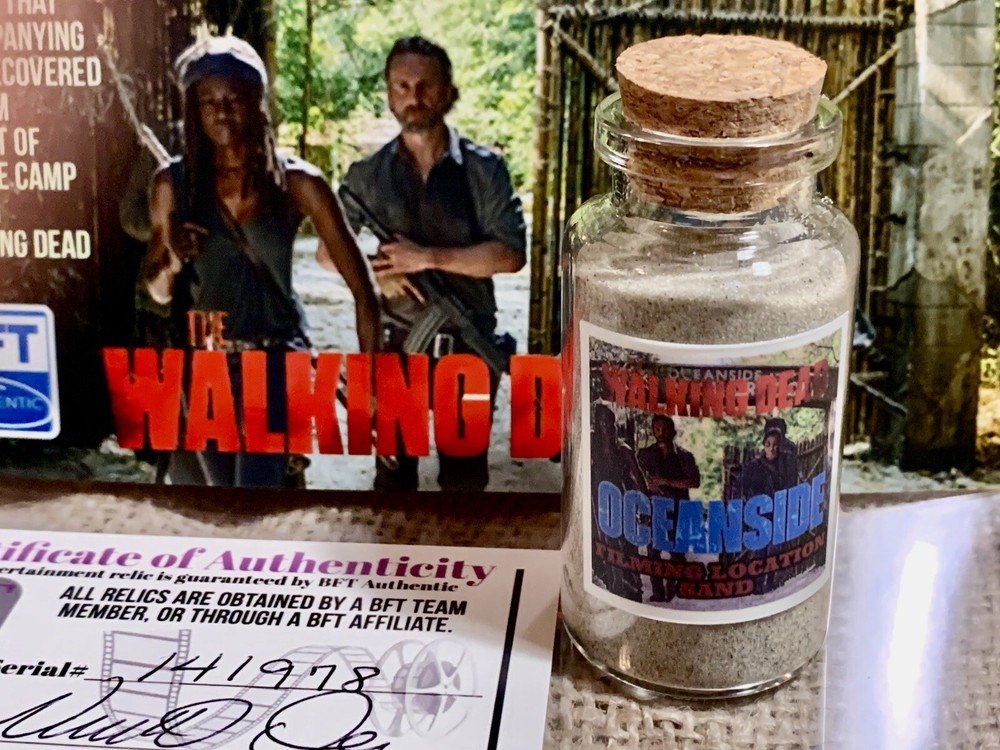 Walking Dead Oceanside Filming Location Sand