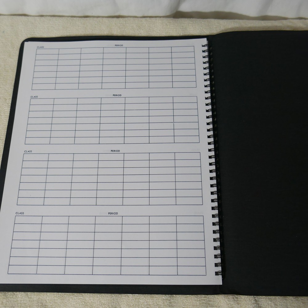 SQUIBB'S Lesson Plan Book No. 812 Maroon