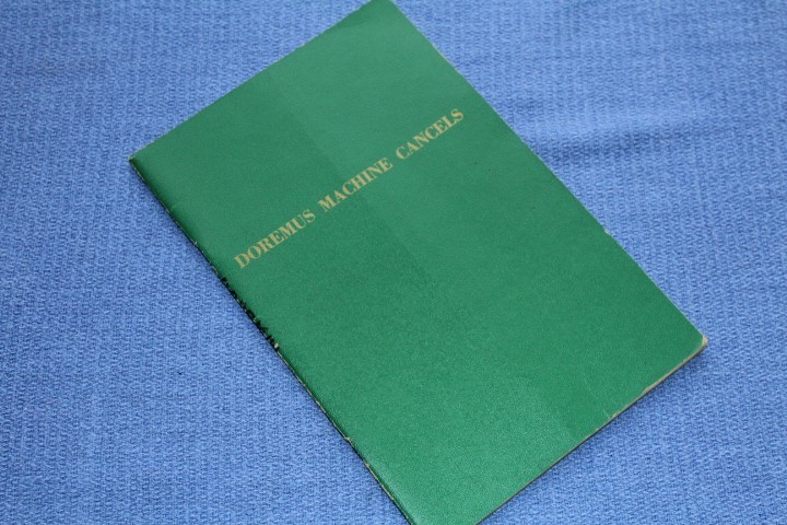 Doremus Machine Cancels Frederick Langford 1968 BlueLakeStamps