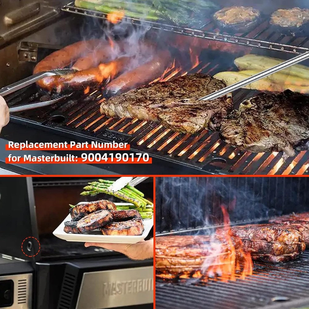 4 Pack Replacement Meat Probe for Masterbuilt Gravity MB-4Pack