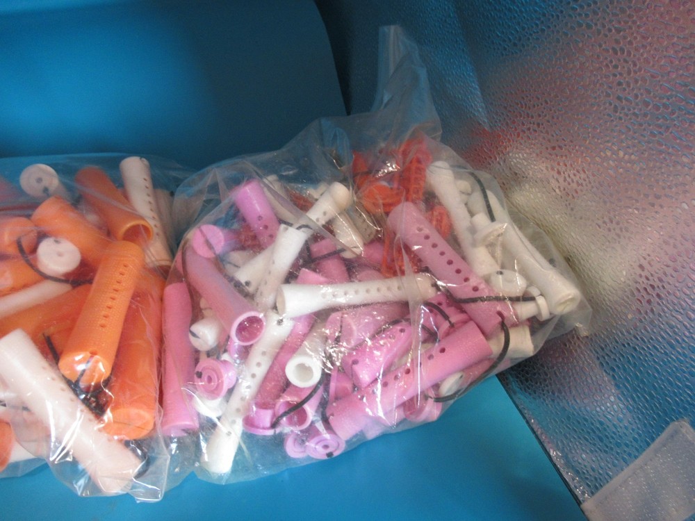 Vintage Perm Rods and Clips