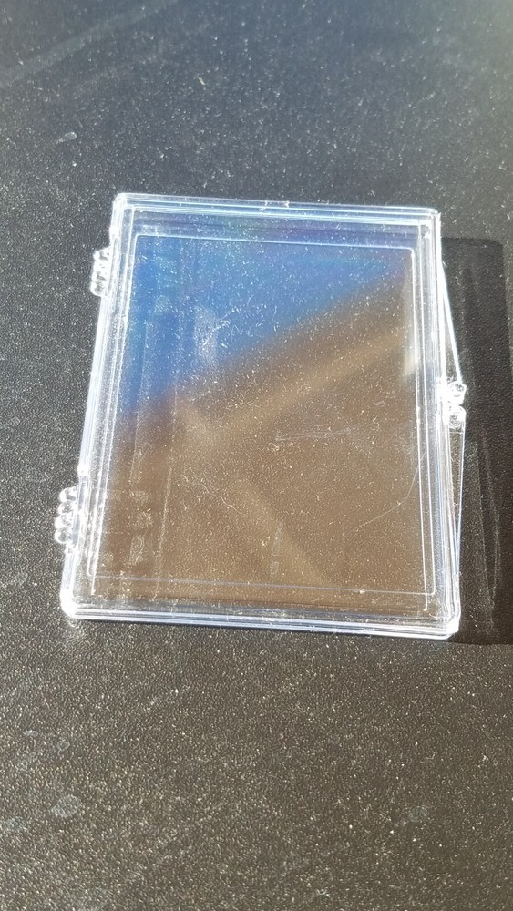 FOUR (4) BCW 10 count plastic trading card holders