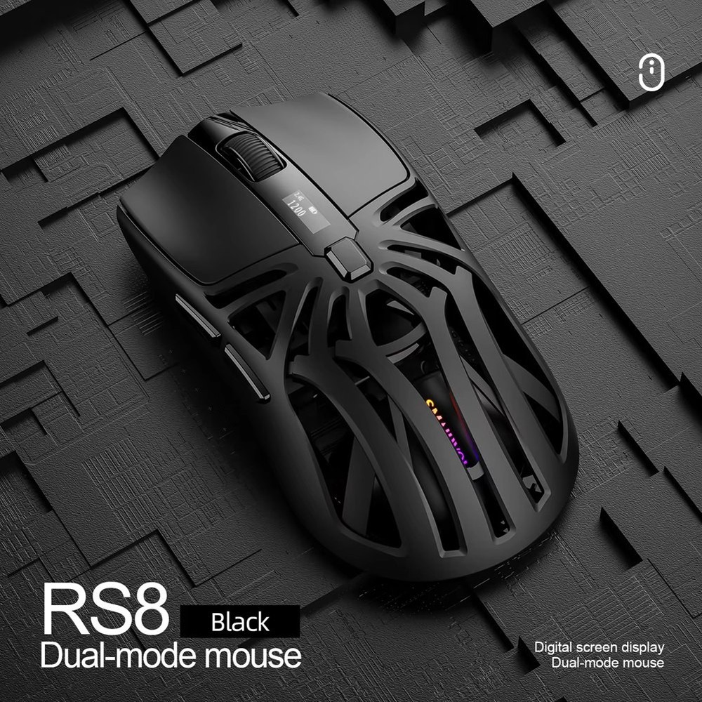 RS8 Bluetooth Mouse, 10000dpi, Three-Mode Connection, Macro3420