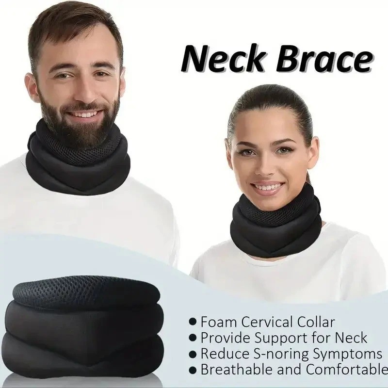 Adjustable Cervical Neck Brace Foam Support for Posture Correction