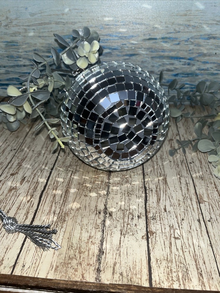 Disco Ball Hanging Plant 24”