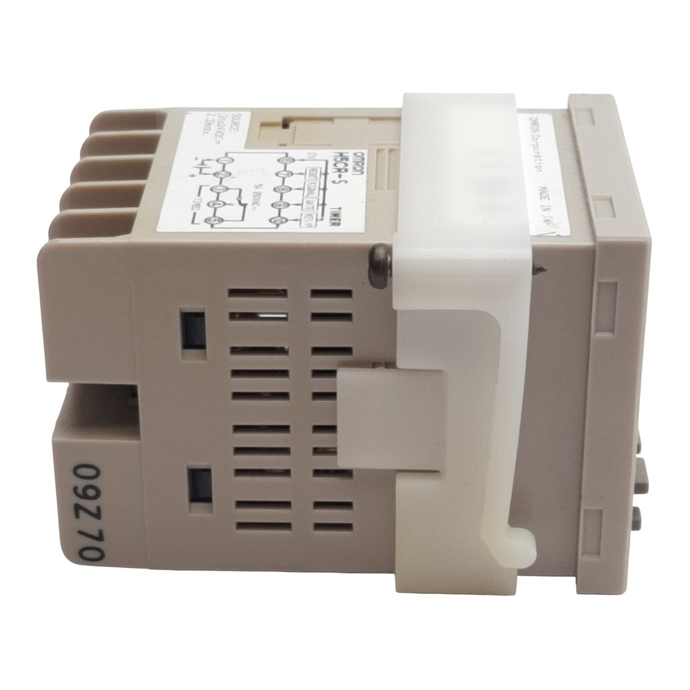 Omron H5CR-S Multifunction Digital Timer SPDT Relay 12-24VDC *Missing Faceplate*