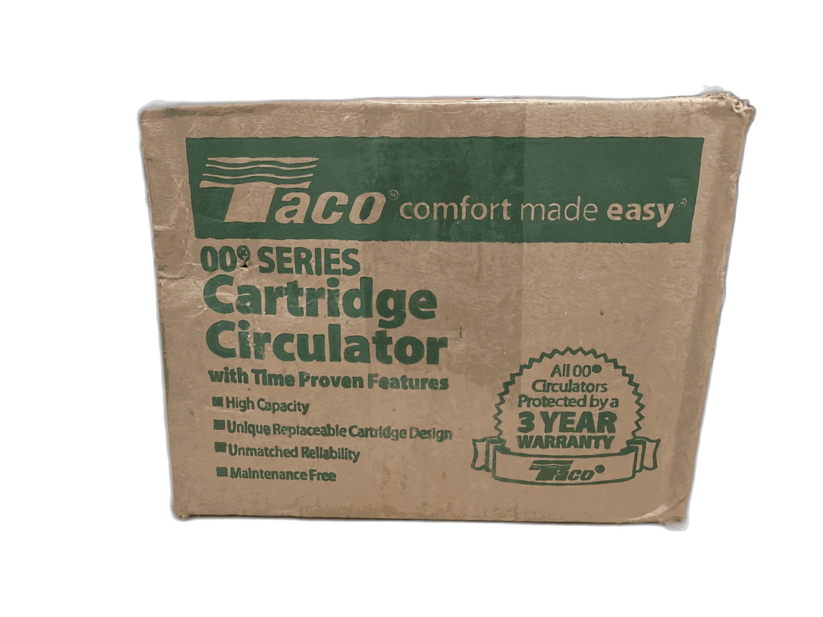 Taco Comfort Solutions 1/25 HP Cast Iron Circulator Pump