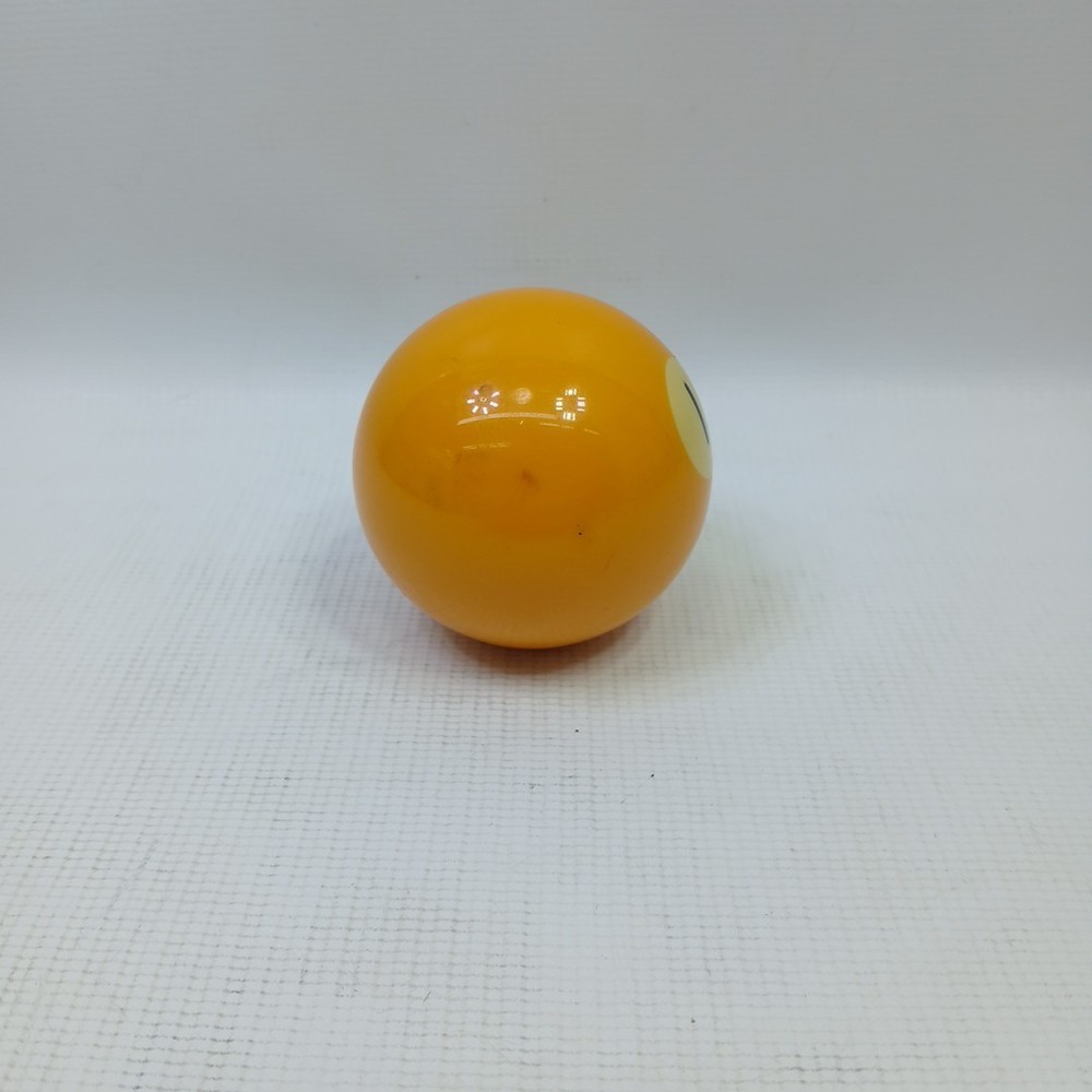Vintage #1 Pool Table Replacement Ball 2 1/4" Yellow