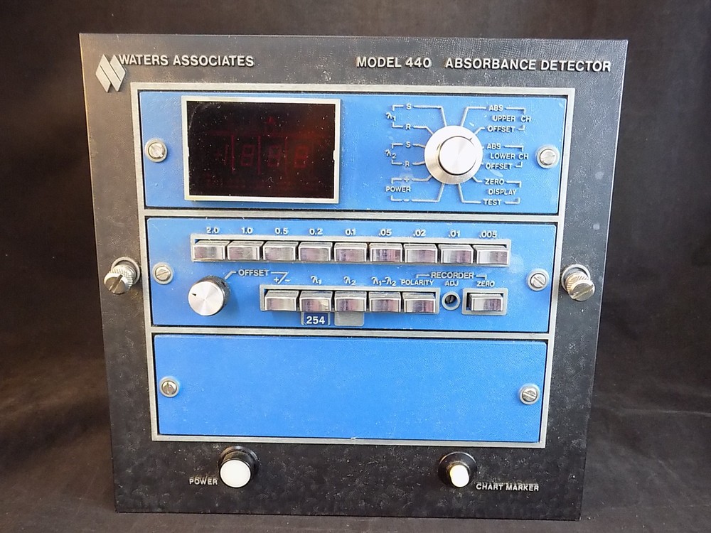 ABSORBANCE DETECTOR Model 440 Waters Associates UNTESTED