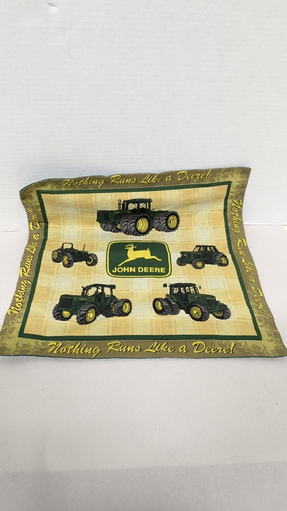 2 John Deere TractorsPillow Case Slip Nothing Runs Like A Deere!