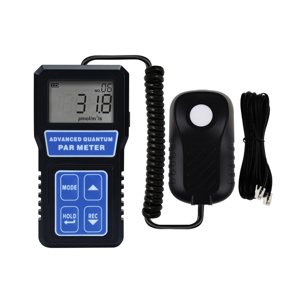 PAR Meter Quantum Par Meter for Led Grow Lights PPFD Tester with Data Logging...