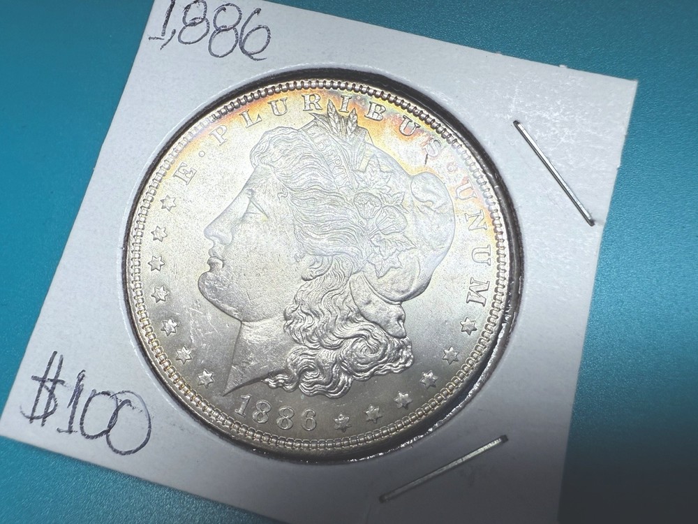 1886 Morgan Silver Dollar