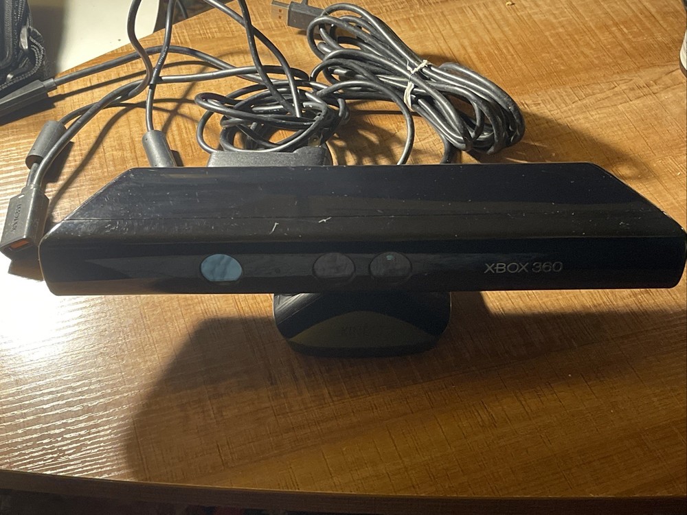 Official Microsoft Xbox 360 Kinect Motion Sensor Bar W/ Power Supply